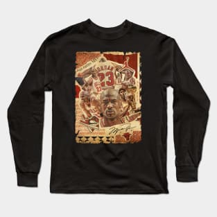 BASKETBALLART - JORDAN MVP Long Sleeve T-Shirt